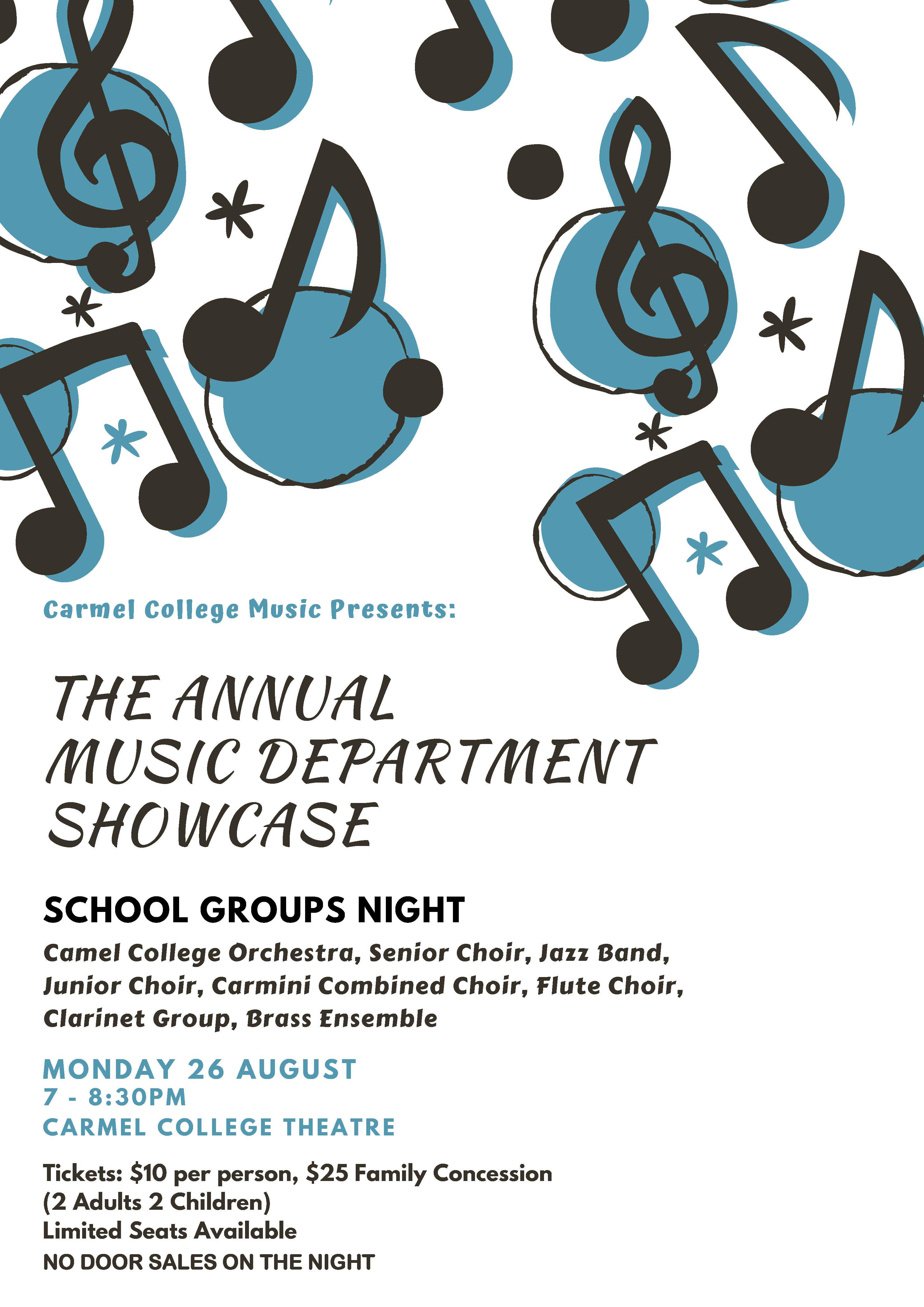 Read more about the article Annual Music Department Showcase