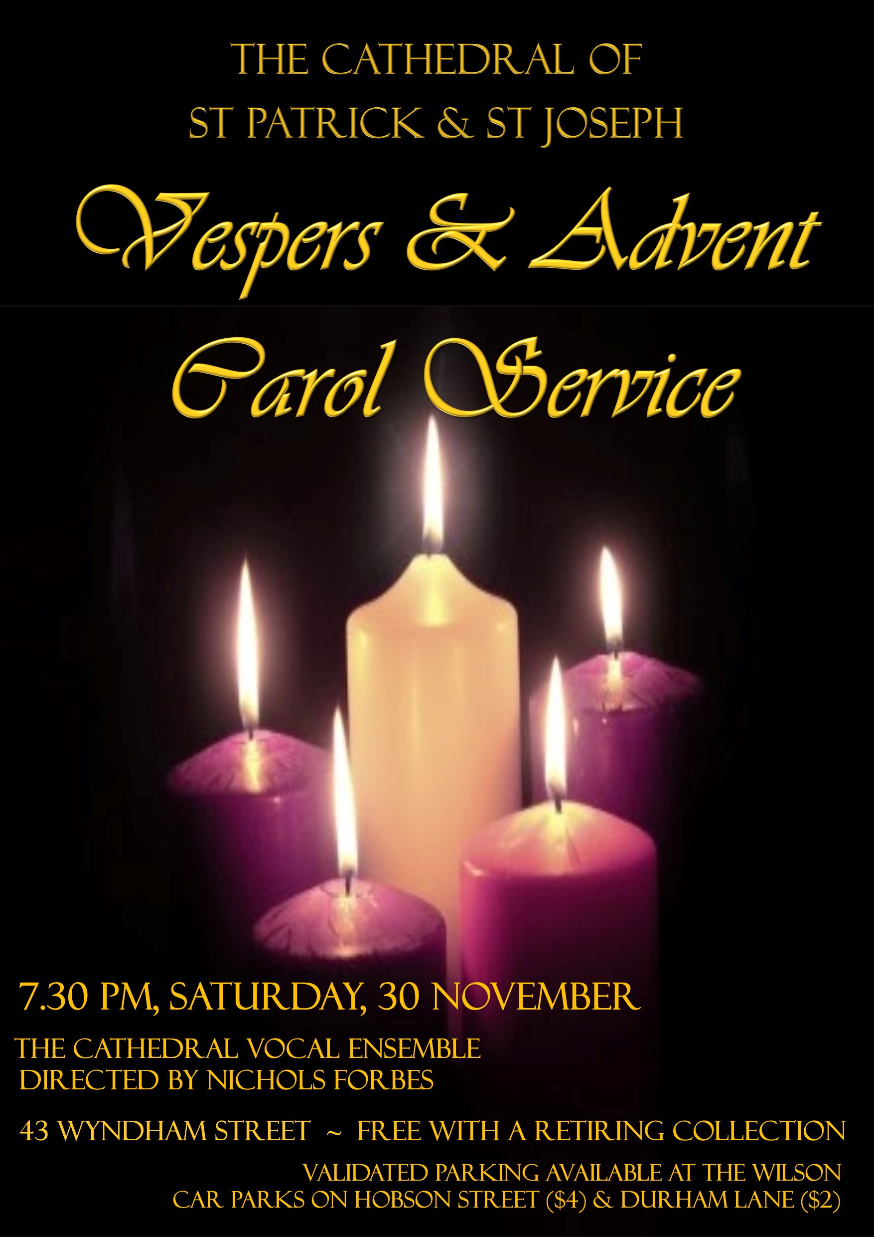 Read more about the article A Service of Carols & Readings for Advent at St Patrick’s Cathedral
