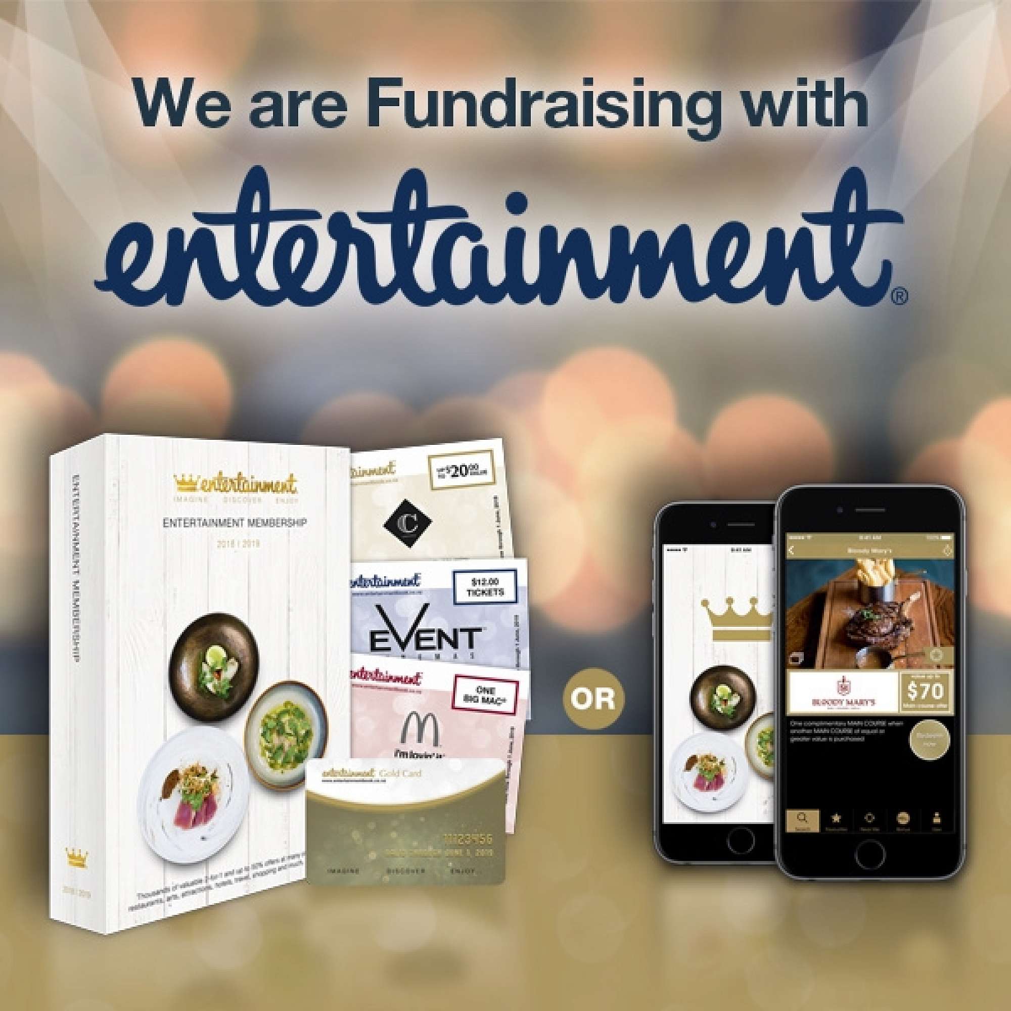 Read more about the article Help Us Fundraise With Entertainment – 20% of your purchase comes directly to the school