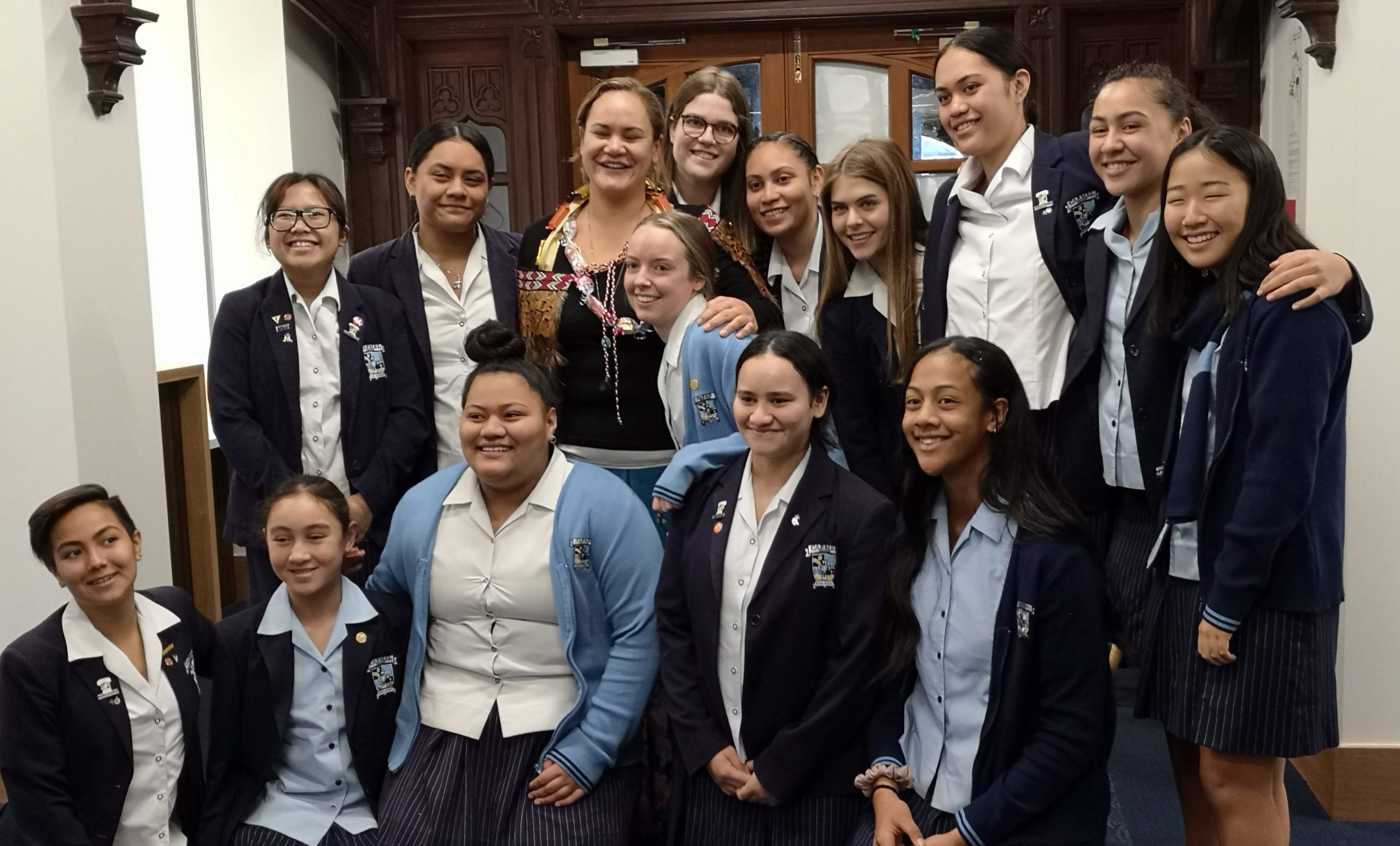 Read more about the article Powhiri for Tina Peters at Takapuna Grammar