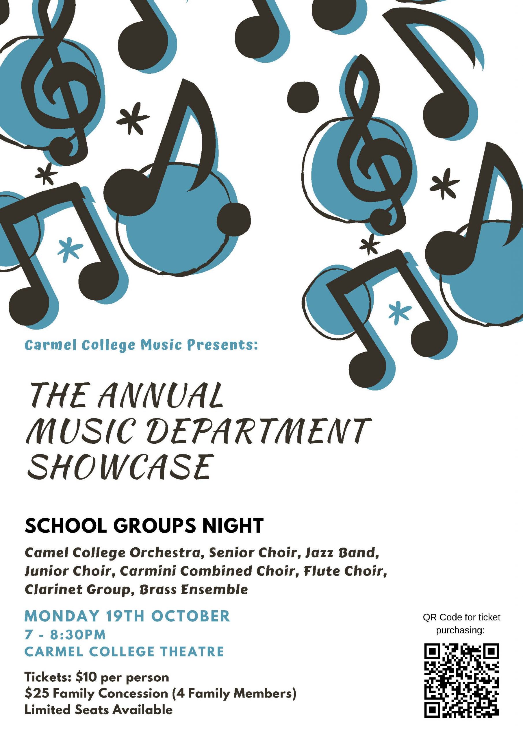 Read more about the article Have You Got Your Tickets – Music Department Concerts