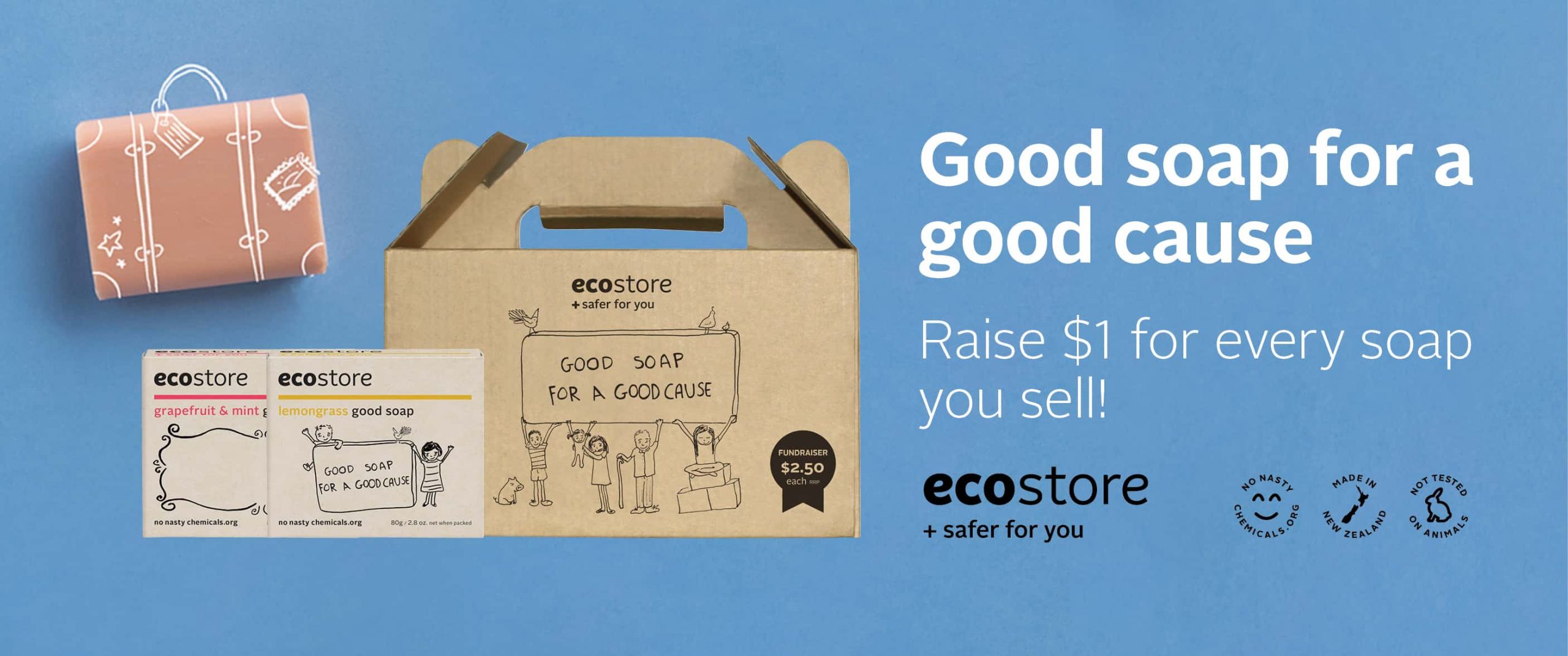 Read more about the article ecostore ‘Good Soap’ sale! – PTFA Fundraiser