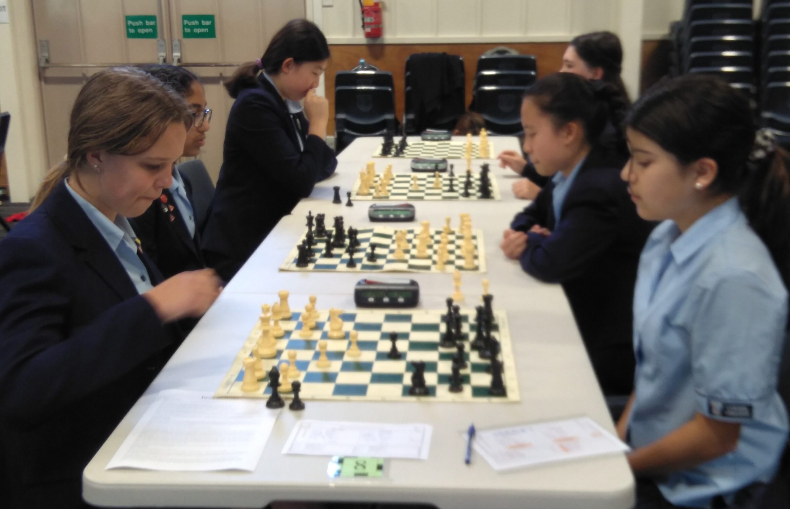 Chess Competition Carmel College