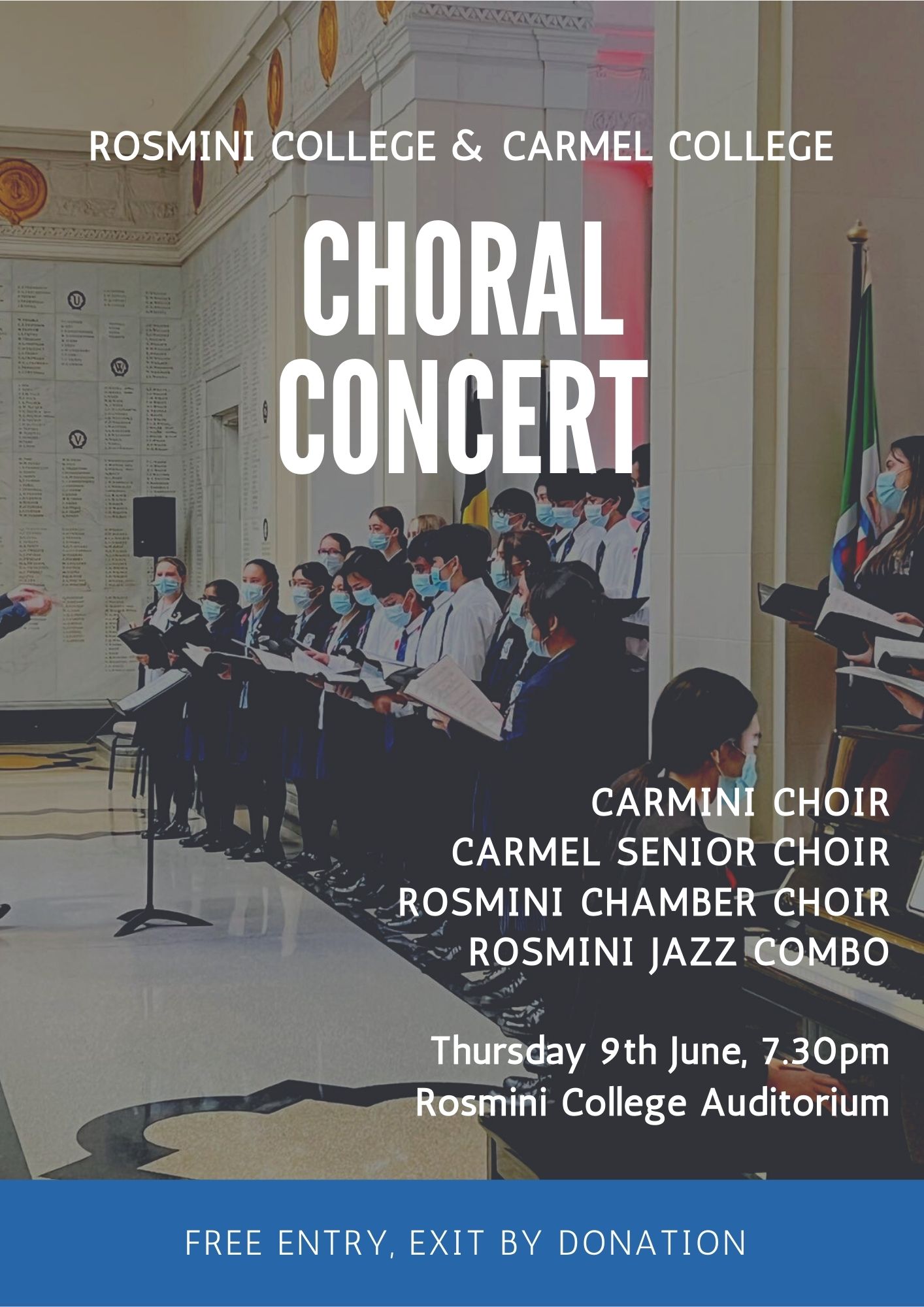 Read more about the article Carmel & Rosmini Choral Concert 2022