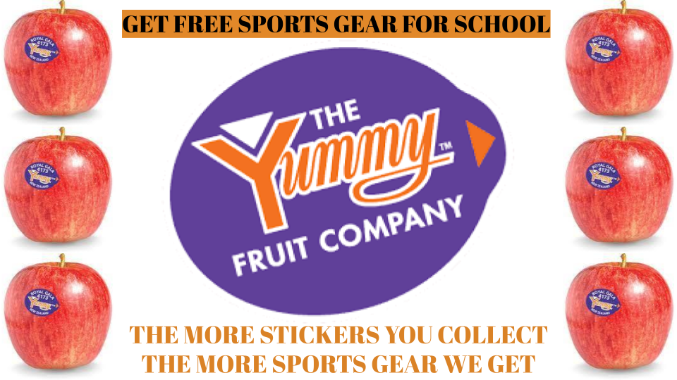 Read more about the article Calling All Apple Eaters!  Yummy Apple Stickers for Sports Gear