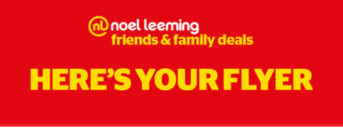 Read more about the article Get Great Discounts at Noel Leeming – Friends and Family Flyer