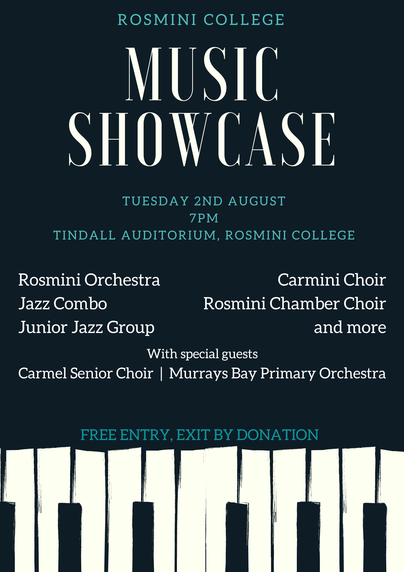 Read more about the article Music Showcase – Tuesday 2 August