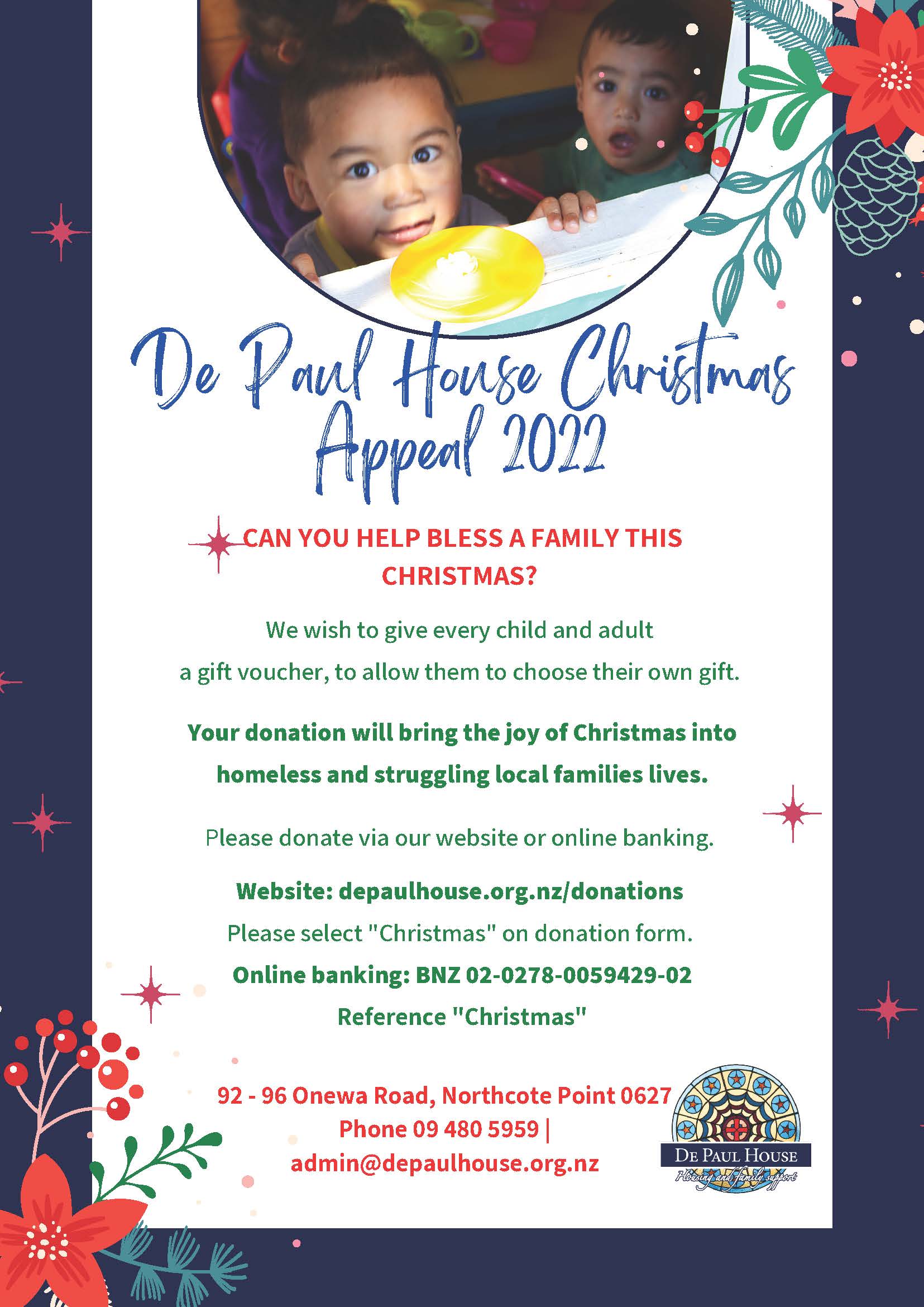 Read more about the article De Paul House Christmas Appeal