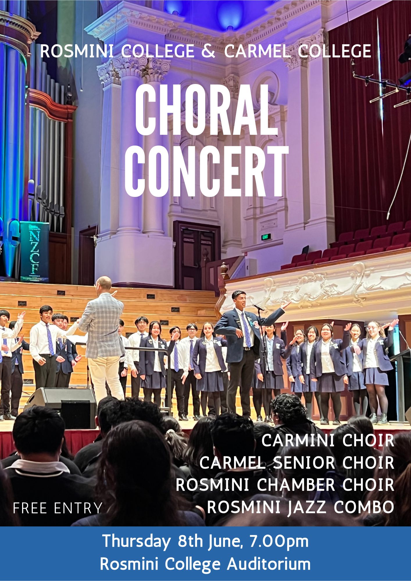 Read more about the article Carmel & Rosmini College Present Choral Concert