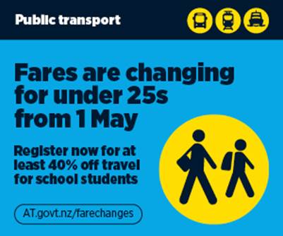 Read more about the article Public Transport Fares are Changing for Under 25’s from Wednesday 1 May 