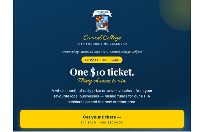 Read more about the article PTFA Fundraising Calendar – Final days to purchase tickets!